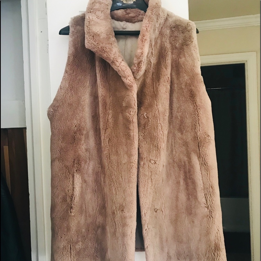 Sheared Beaver Custom Made Vest